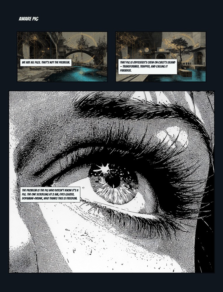 The Aware Pig — cover page